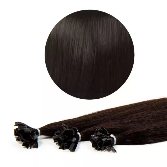 Keratin Extensions Premium 50cm 25pcs 1B#